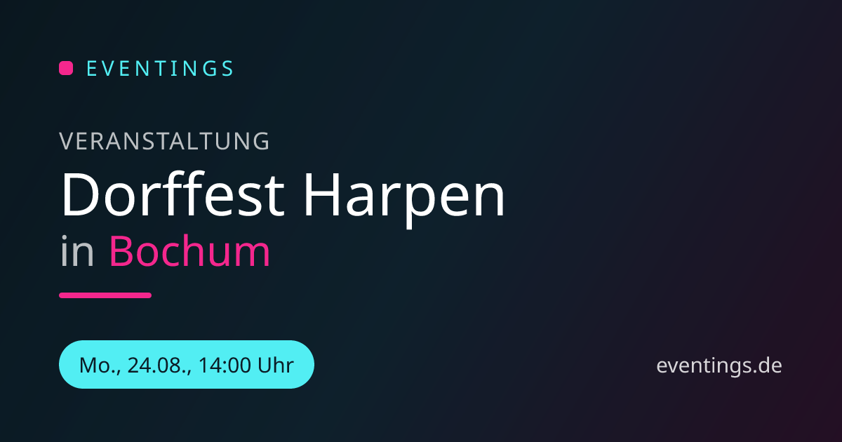 Dorffest Harpen