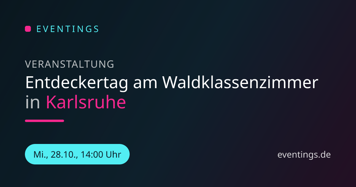 Entdeckertag am Waldklassenzimmer
