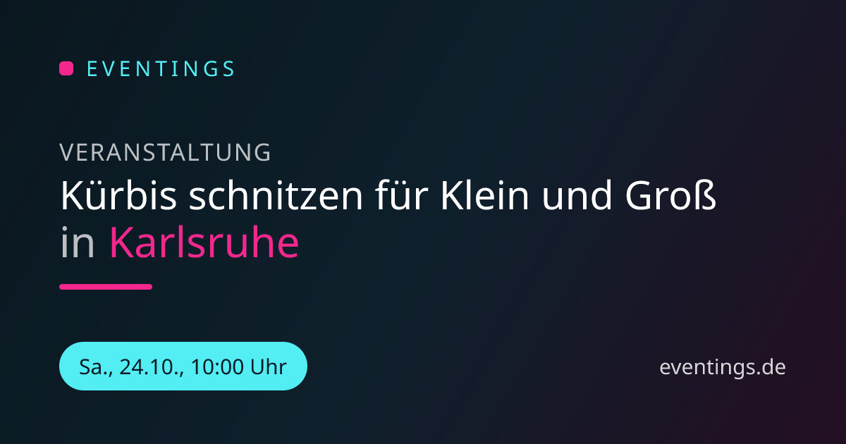 Kürbis schnitzen für Klein und Groß
